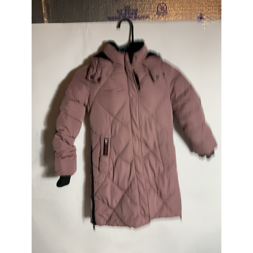 Canada Weather Gear Girls Full-Zip Button-Up Puffer Jacket Size 6 - Picture 5 of 14